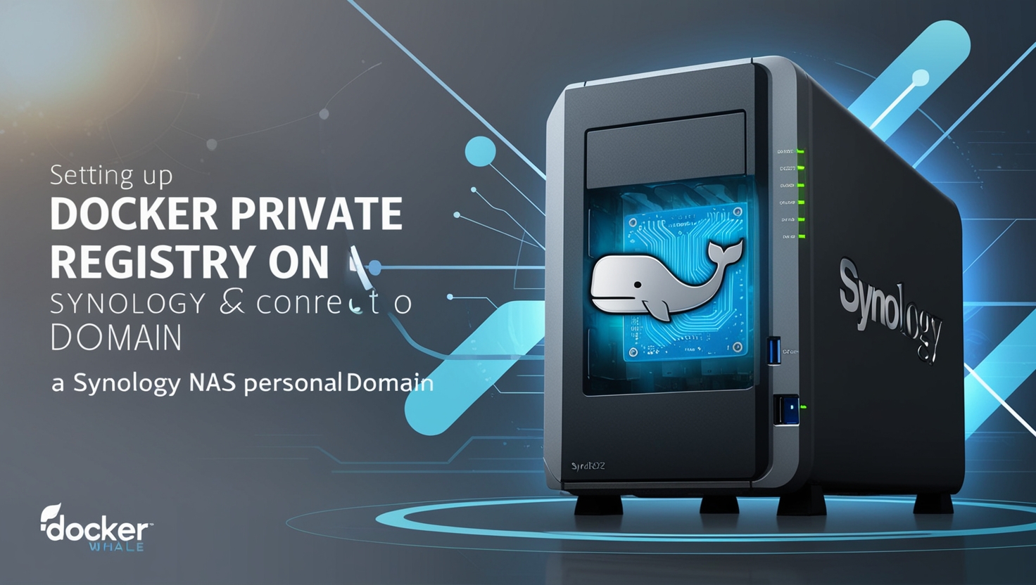Synology NAS에 Docker Private Registry 설정부터 도메인 연결까지